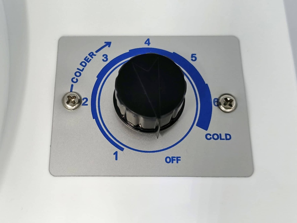 Large Beverage Refrigerator for Supermarkets - With Two Doors, 4 Wheels, LED, Advertisement Display - GCDC600