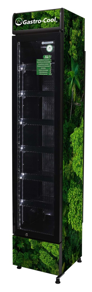 Slimline Cooler with advertising display - ECO STAR - GCDC130