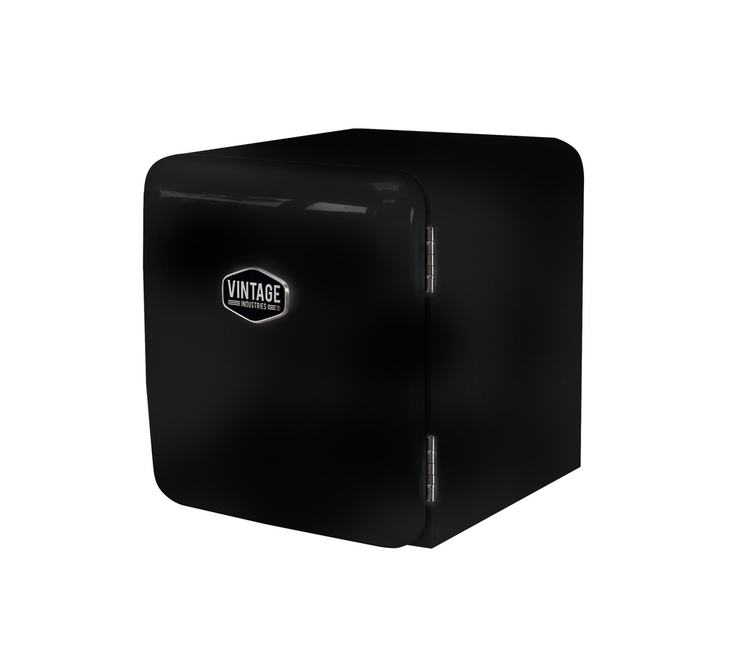 Black Mini Retro Cooler - elegant - minibar - Miami - VIRC60
