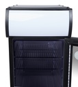 Small Black Display Refrigerator with Illuminated Display - GCDC25