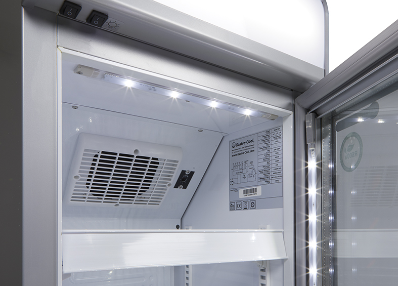 Slimline Beverage Cooler - base - Slim Cooler - silver - GCDC130