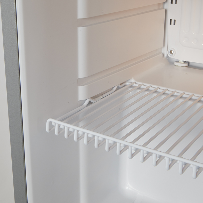 Glass Door Cooler - mini - silver - GCKW50