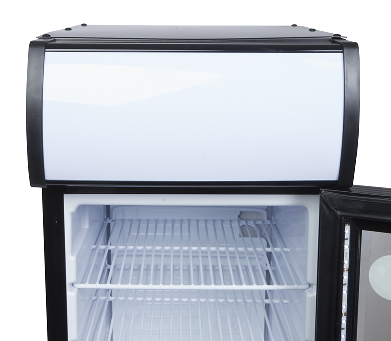 Gastro-Cool - Display Cooler - mini - black/white - super LED - GCDC25