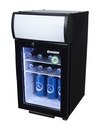 Gastro-Cool - Display Cooler - mini - black/white - super LED - GCDC25
