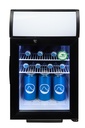 Gastro-Cool - Display Cooler - mini - black/white - super LED - GCDC25