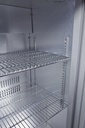 Glass Door Cooler - back bar cooler - 3 sliding doors - self-closing - silver - GCUC300