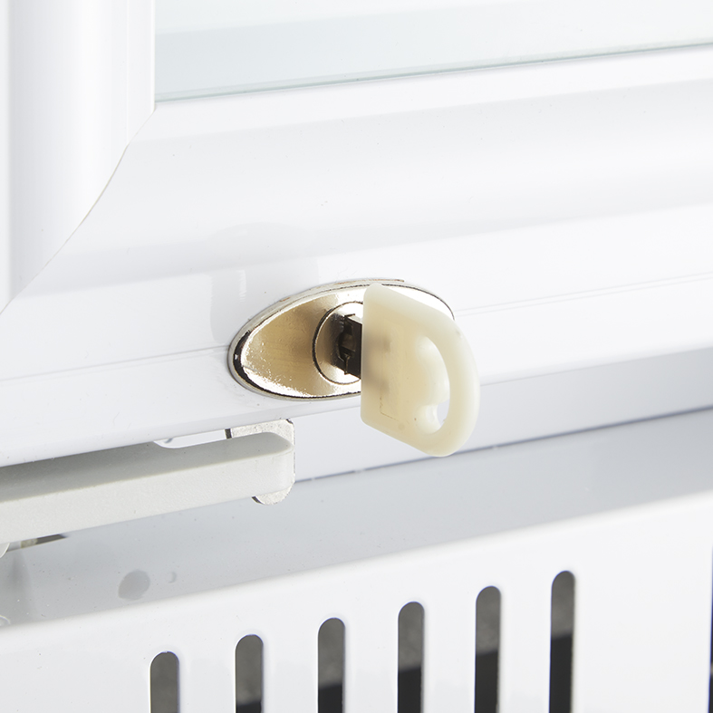 Nevera con puerta de vidrio y display publicitario - blanco - GCDC400