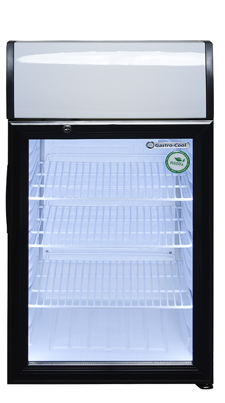 Gastro-Cool - Display Cooler - small - black/white - LED - GCDC50