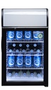 Gastro-Cool - Display Cooler - small - black/white - LED - GCDC50