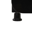 Retro Glass Door Cooler - elegant - black - GCGD135