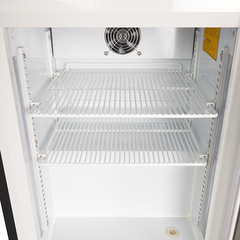 Freezer small with glass door - POS - for ice cream - black - GCGW50