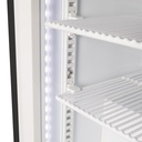 Freezer small with glass door - POS - for ice cream - black - GCGW50