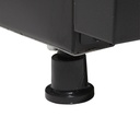 Bottle Cooler - slim - advertising - black/white - LED - GCDC130