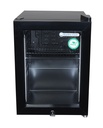Gastro-Cool - Back Bar Cooler - small - black - super LED - GCKW25