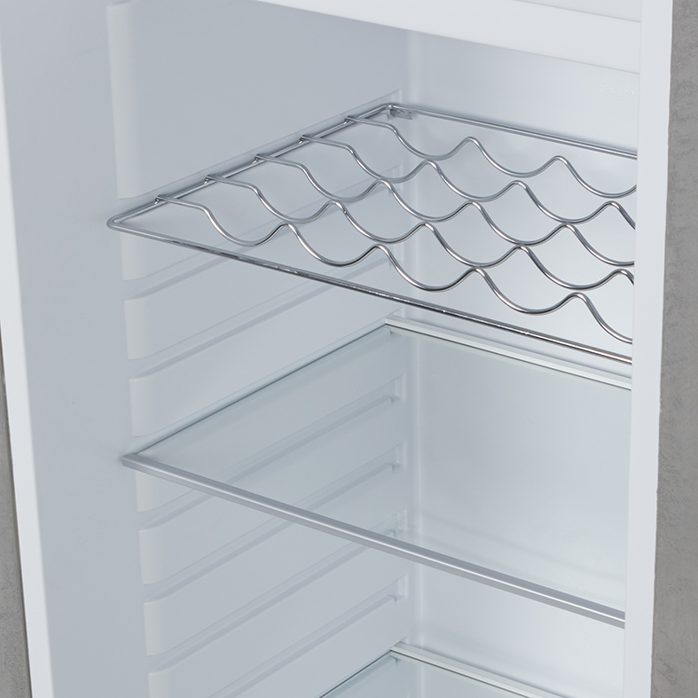 Vintage Industries - Retro-Kühlschrank - Stahlgrau RC330