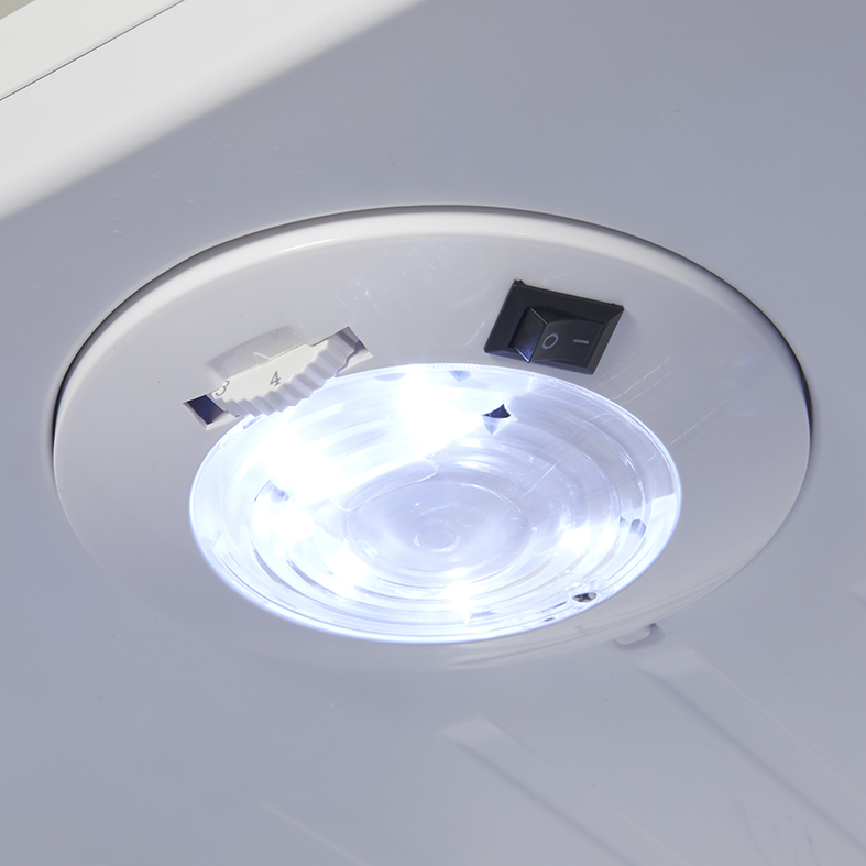 Bottle Cooler with glass door - white - GCGD155