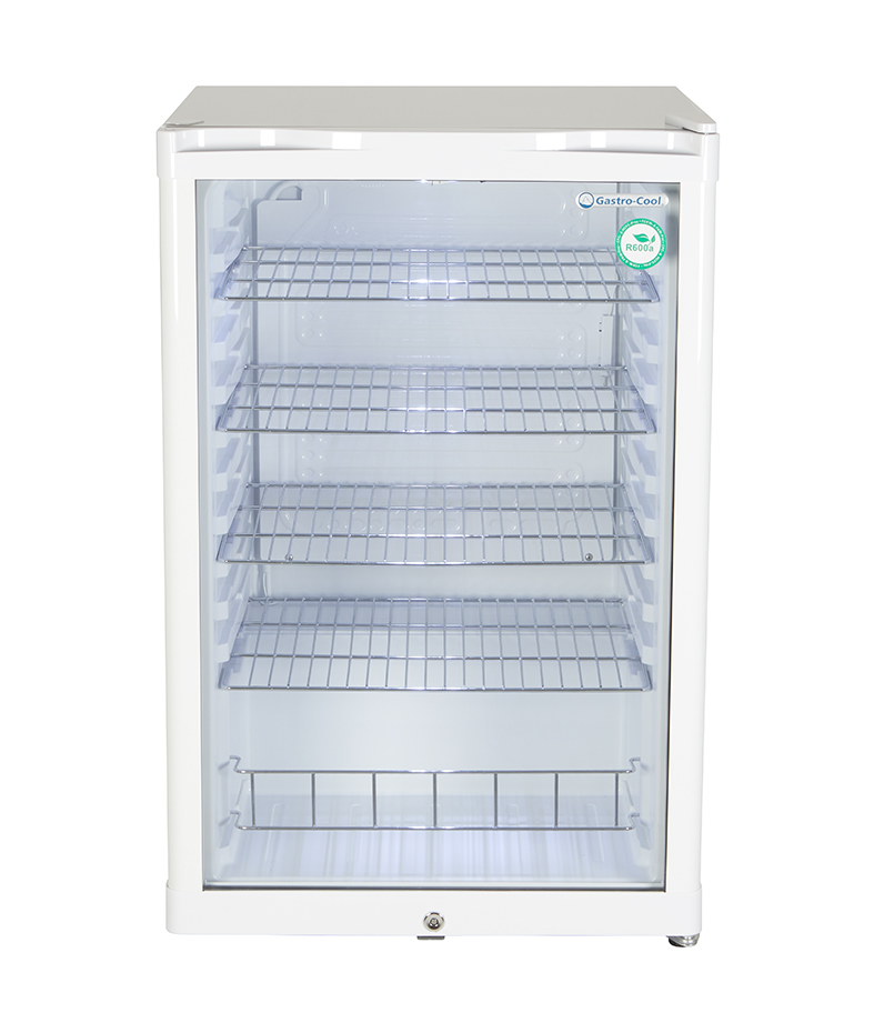 Bottle Cooler with glass door - white - GCGD155