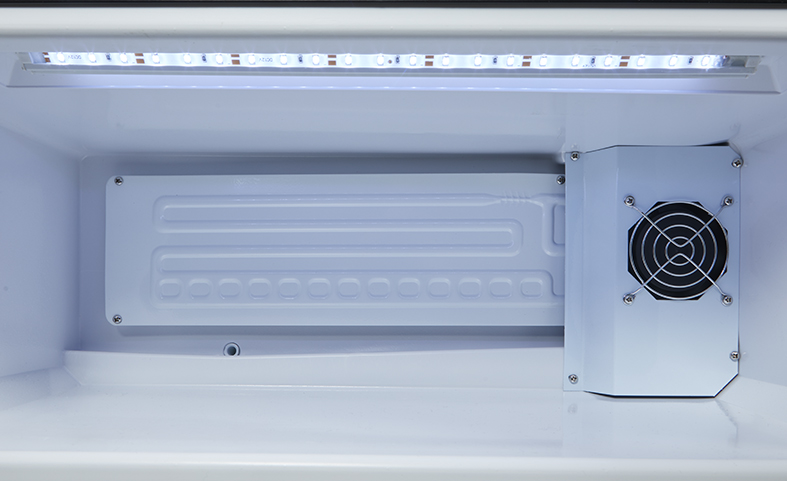 Beverage Cooler - flat - 30 cm - for impulse purchases - black - GCGD15