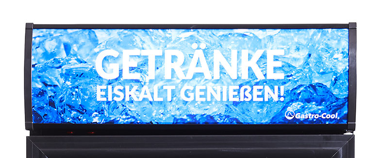 Gastro-Cool Display Cooler - large - black - GCDC400