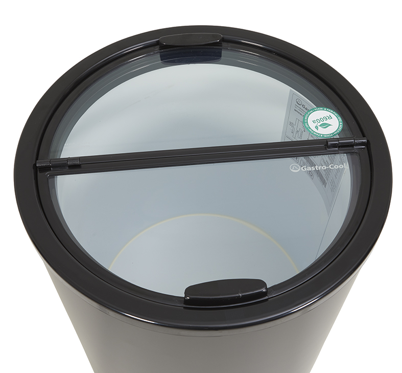 Gastro-Cool - Freezer for promotion and events - freezer bin - transparent lid - GCPF40