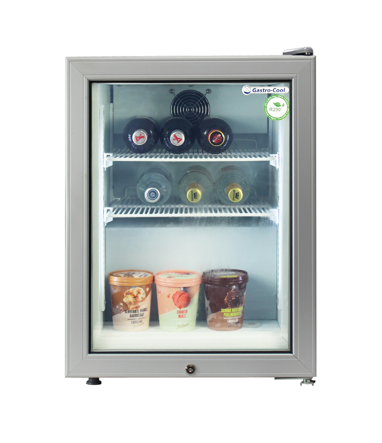 Cube Freezer - freezer - small - cold - silver - GCGW50