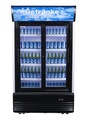 Beverage Cooler with double door - extra wide - sliding door - GCDC800HD