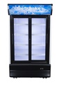 Beverage Cooler with double door - extra wide - sliding door - GCDC800HD