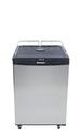 Beer Cooler - beer fridge - stainless steel front - GCBK160