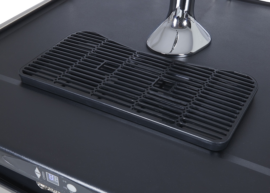 Beer Cooler - beer fridge - stainless steel front - GCBK160