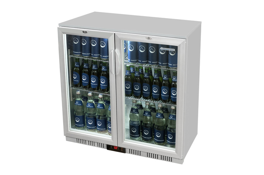 Gastro-Cool - Back Bar Cooler - hinged door - silver - GCUC200
