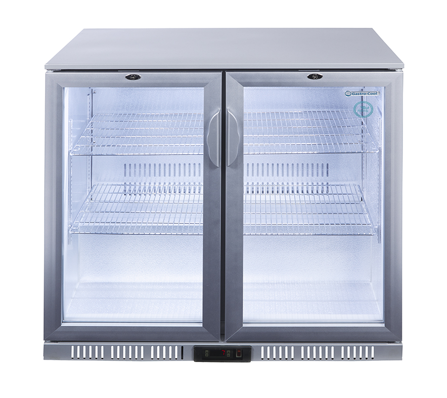 Gastro-Cool - Back Bar Cooler - hinged door - silver - GCUC200