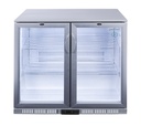 Gastro-Cool - Back Bar Cooler - hinged door - silver - GCUC200