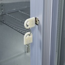 Gastro-Cool - Back Bar Cooler - hinged door - silver - GCUC200