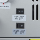 Cooler with display - silver - LED - GCDC50