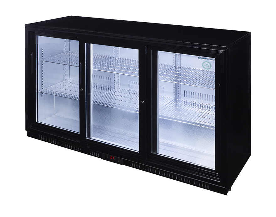 Back Bar Cooler - beverage cooler - hinged door - low - black - GCUC300