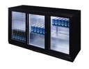 Back Bar Cooler - beverage cooler - hinged door - low - black - GCUC300