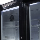 Back Bar Cooler - beverage cooler - hinged door - low - black - GCUC300