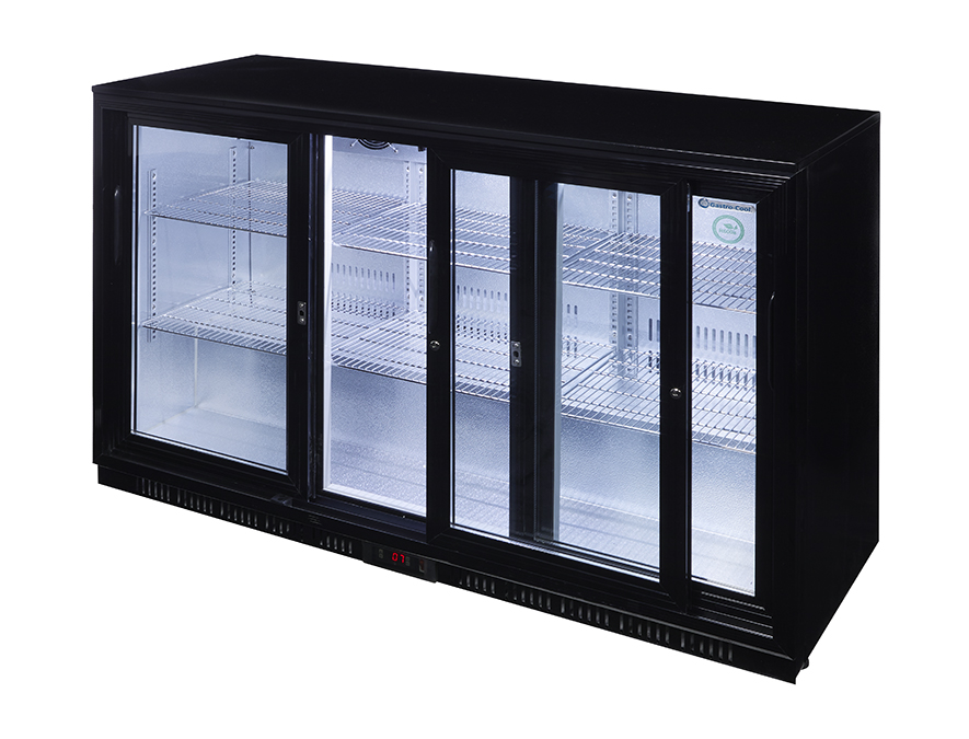 Back Bar Cooler - beverage cooler - hinged door - low - black - GCUC300