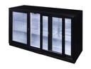 Back Bar Cooler - beverage cooler - hinged door - low - black - GCUC300