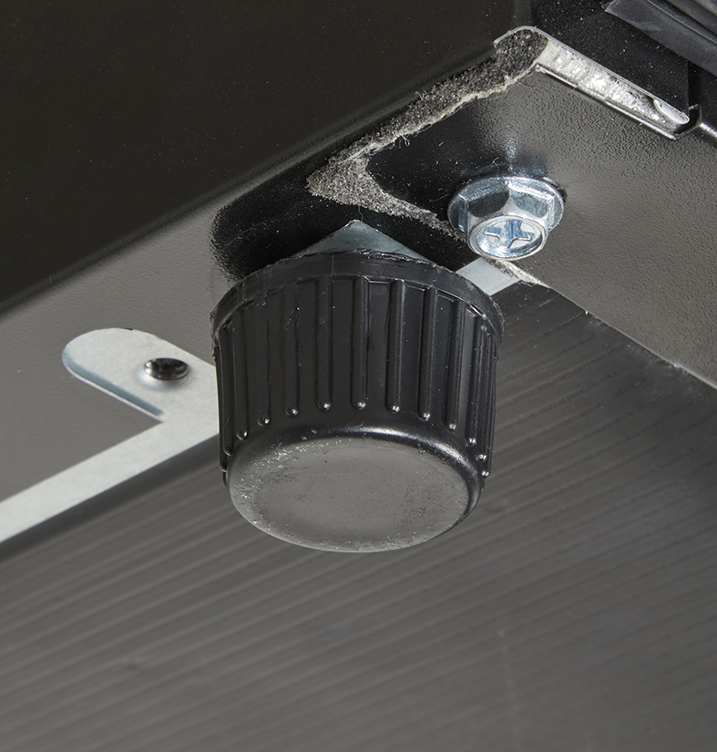 Glass Door Cooler for bottles - black - GCGD155