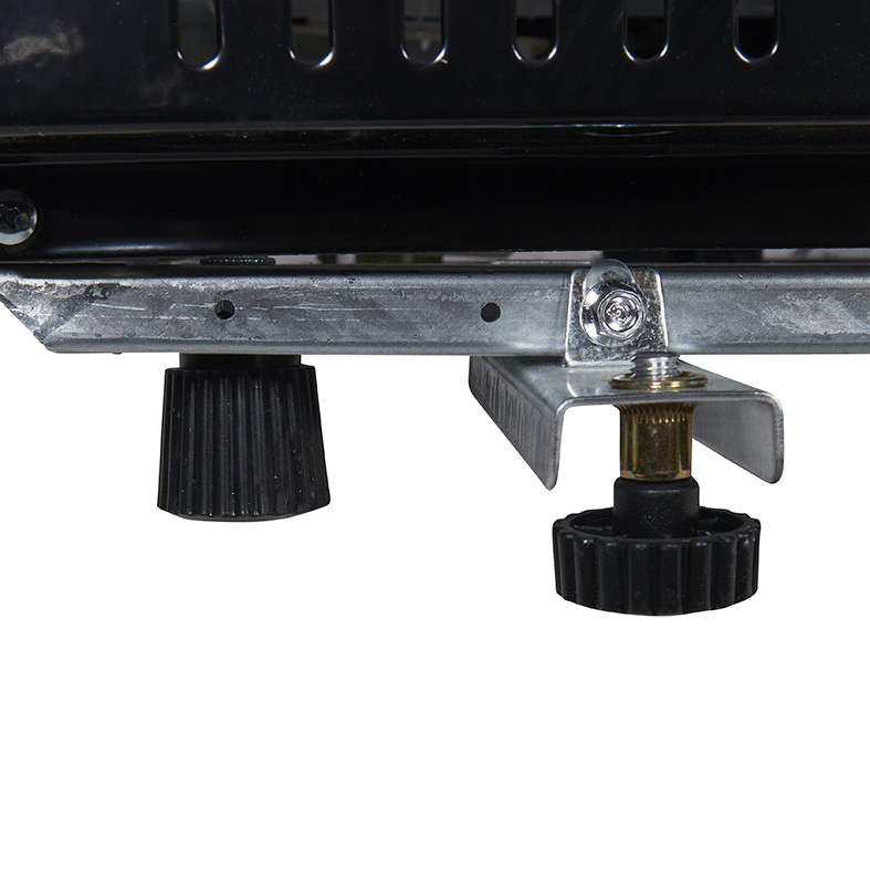 Gastro-Cool - Glass Door Cooler - black - self-closing door - 360 litres volume