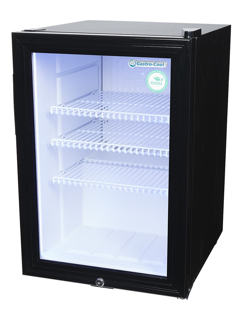 Bottle Cooler - minibar - black/white - LED - GCKW65