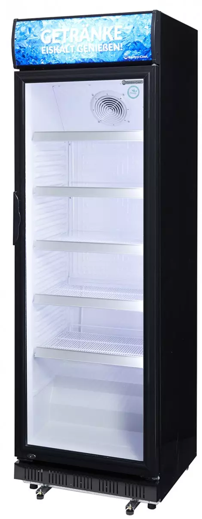 [114101] Refrigerador expositor - grande - negro - GCDC400