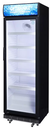 Refrigerador expositor - gran - negre - GCDC400