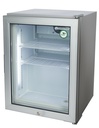 Mini Eisschrank - Gefrierschrank - klein - kalt - silber - GCGW50