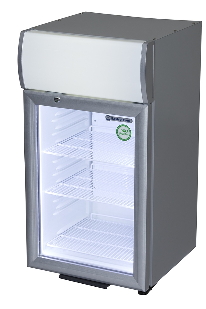 Enfriador con display - plateado - LED - GCDC50