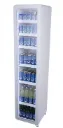 Nevera Retro Blanca Redondeada Estrecha (Slim) - GCGD175 + Argon & LOW-E