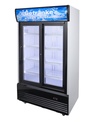 Nevera Expositora Doble Porta Batent 800L - GCDC800