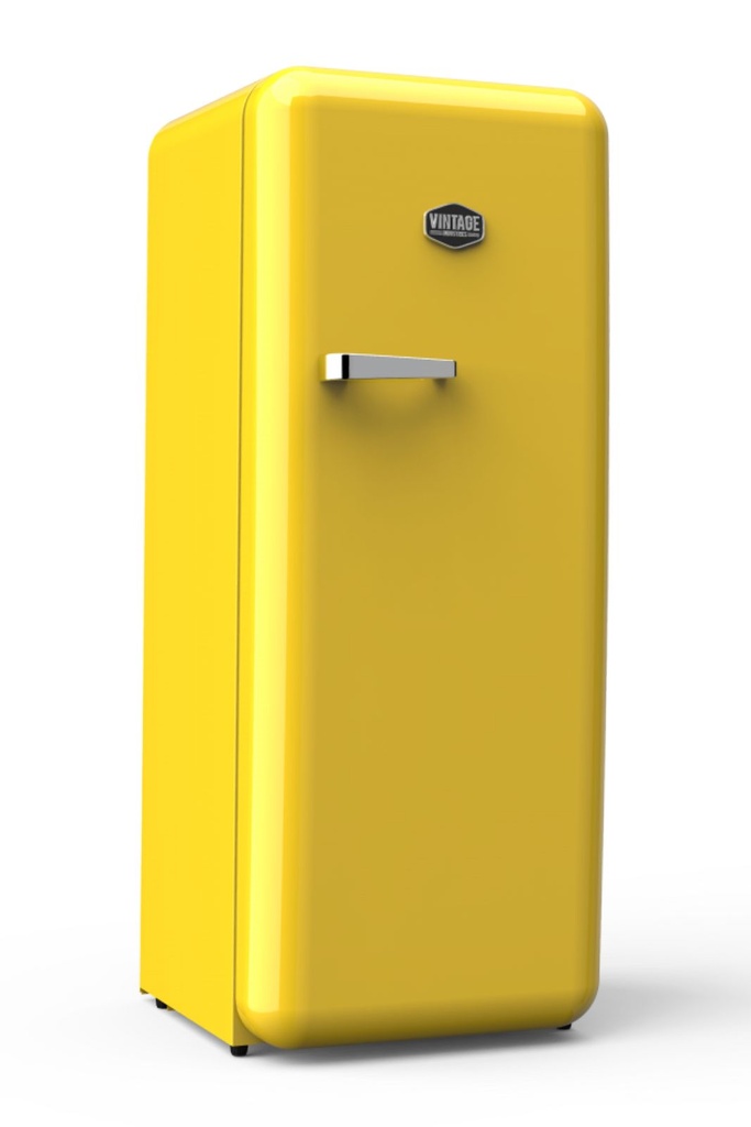 [424019] Vintage Industries Fridge - RC330 - Zinc yellow