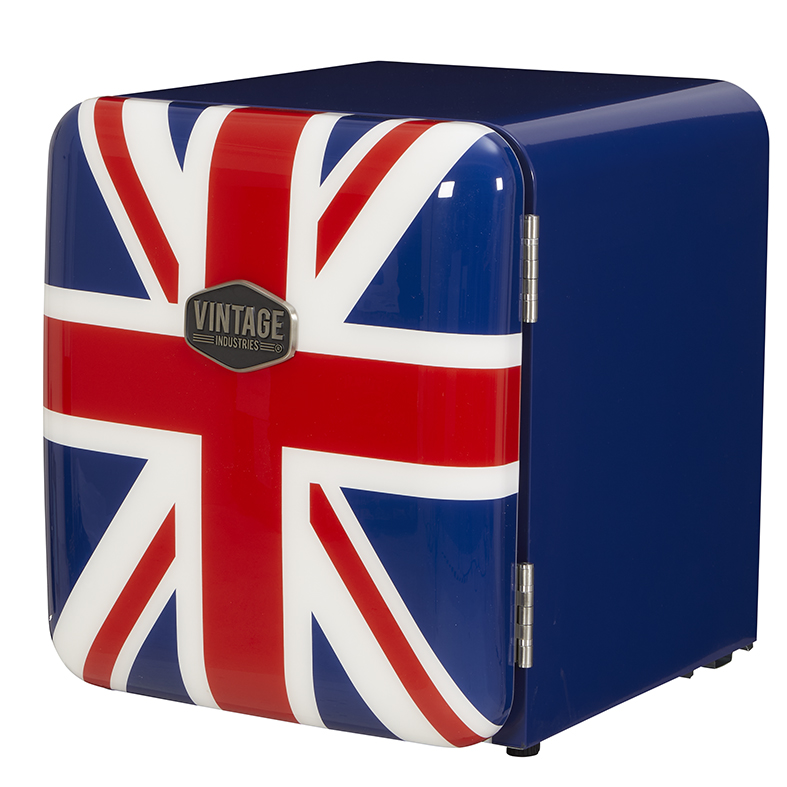 [428002] Mini Retro Cooler - Union Jack design - UK flag - London - VIRC60
